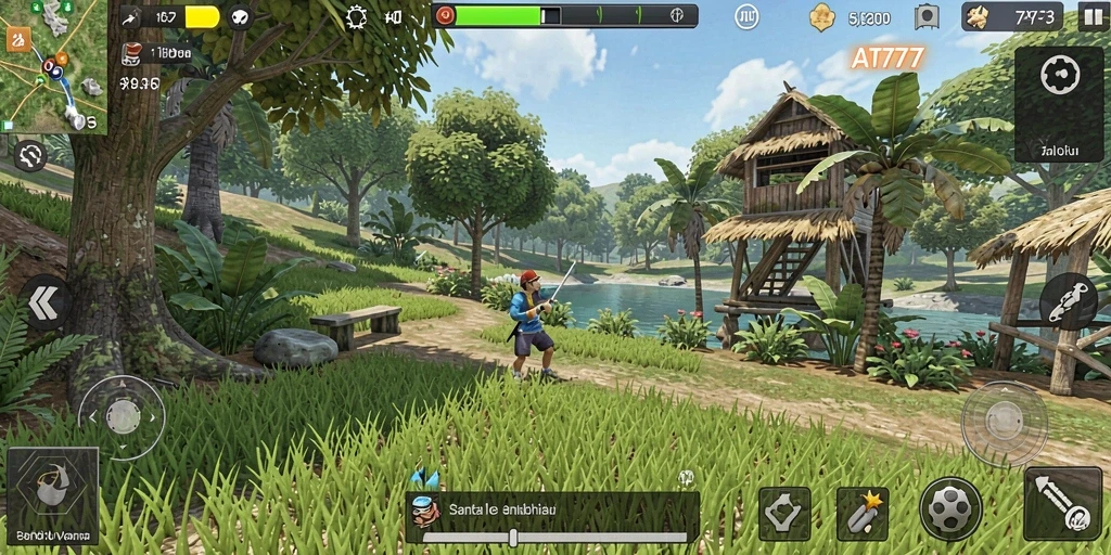 Gambaran gameplay AT777 yang penuh warna dan menarik.