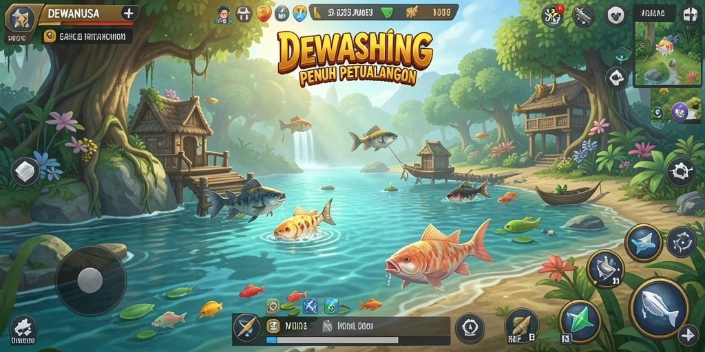Tangkapan ikan yang besar dan menantang dalam DEWANUSA.