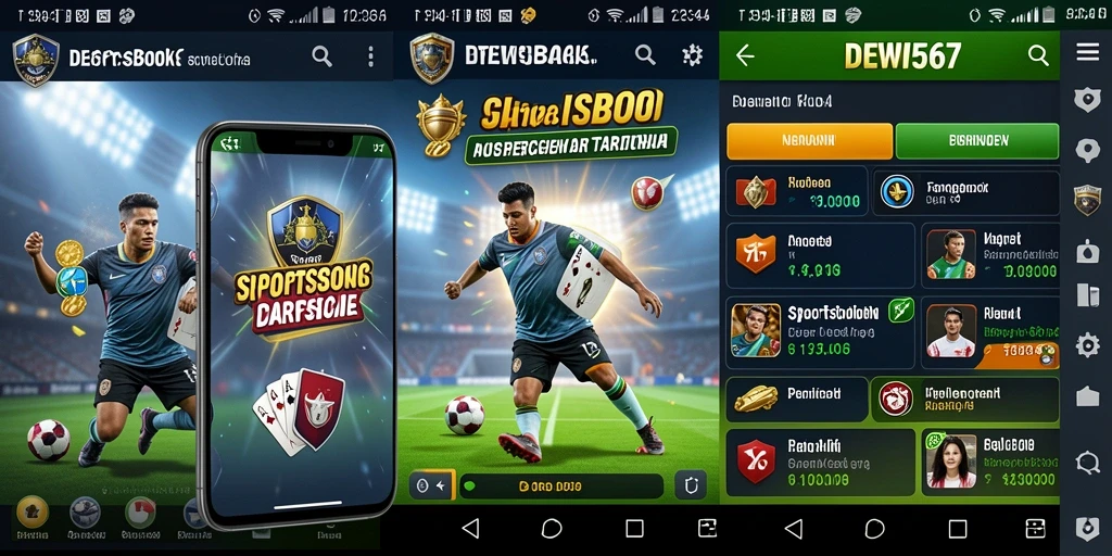 Tampilan gameplay menarik dari DEWI567 saat melakukan taruhan olahraga.