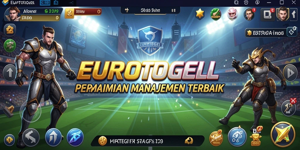 Tangkapan layar utama menunjukkan serunya gameplay EUROTOGEL yang strategis.