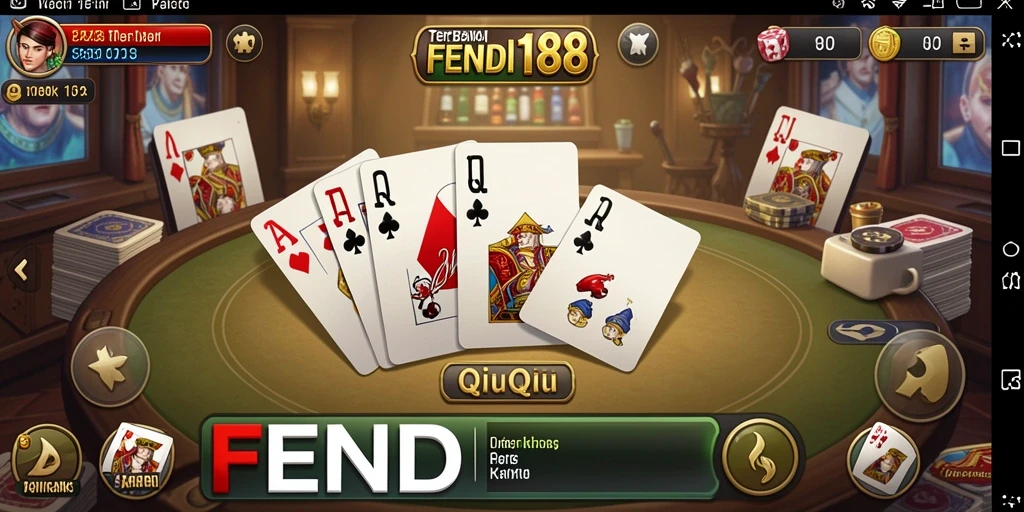 Gameplay menarik dari FENDI188 saat bermain QiuQiu.