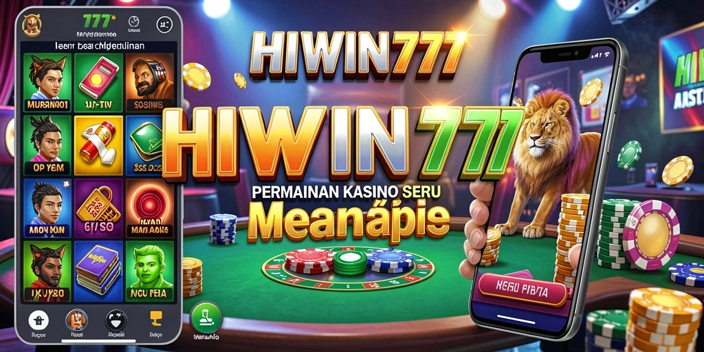 Tampilan seru gameplay HIWIN777 di kasino online.