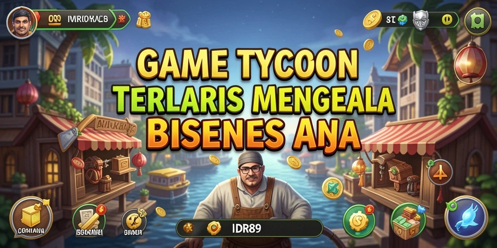 Tampilan gameplay Tycoon yang menarik dan dinamis.