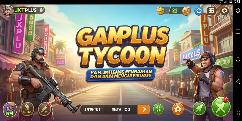 Tampilan gameplay JKTPLUS yang menarik dan penuh strategi.