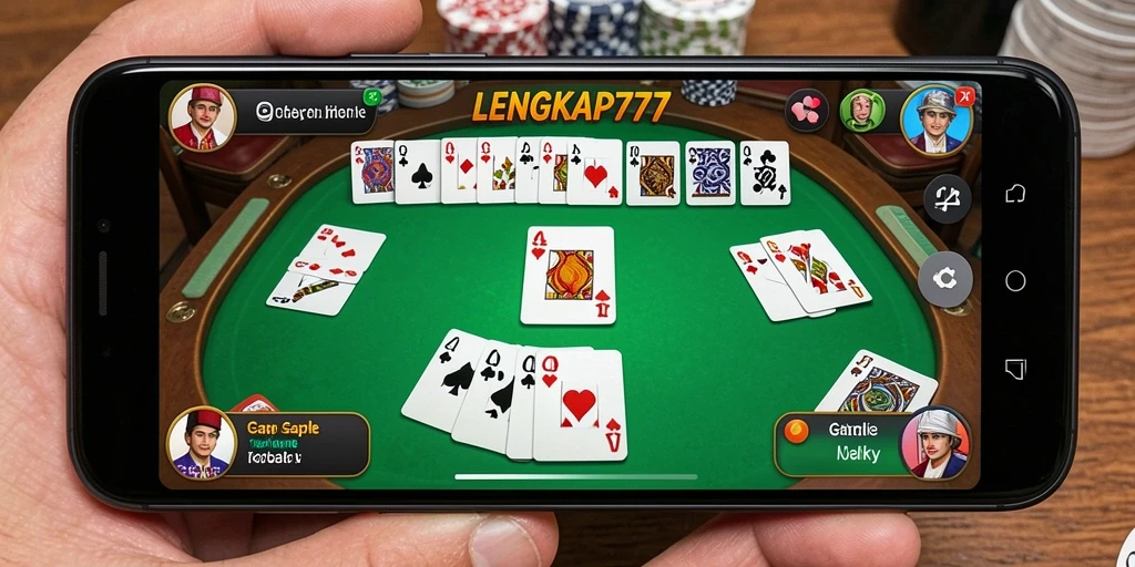 Tampilan gameplay LENGKAP777 yang seru dan menarik.