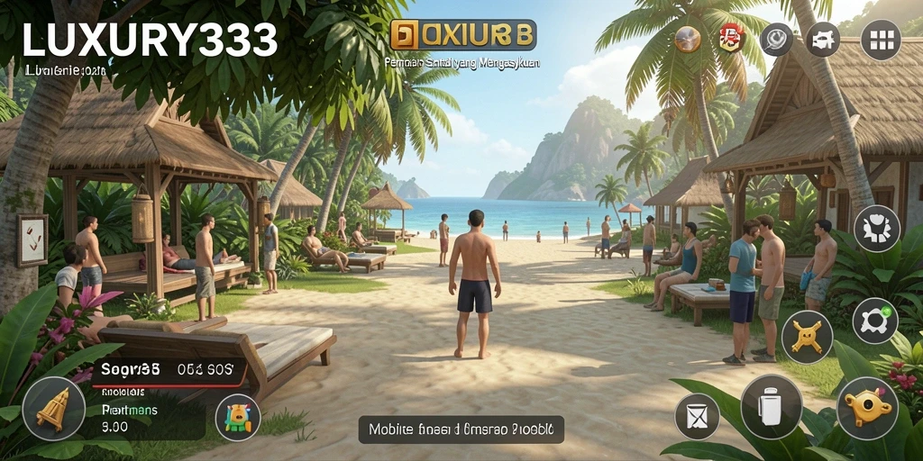Gameplay seru LUXURY333 yang menampilkan berbagai tantangan santai.