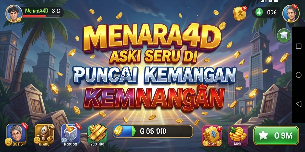 Tampilan permainan MENARA4D yang penuh aksi dan tantangan.