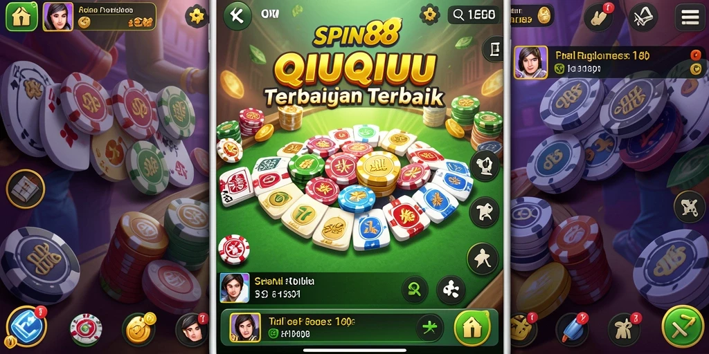 Gameplay QiuQiu yang seru dan menarik di SPIN88.