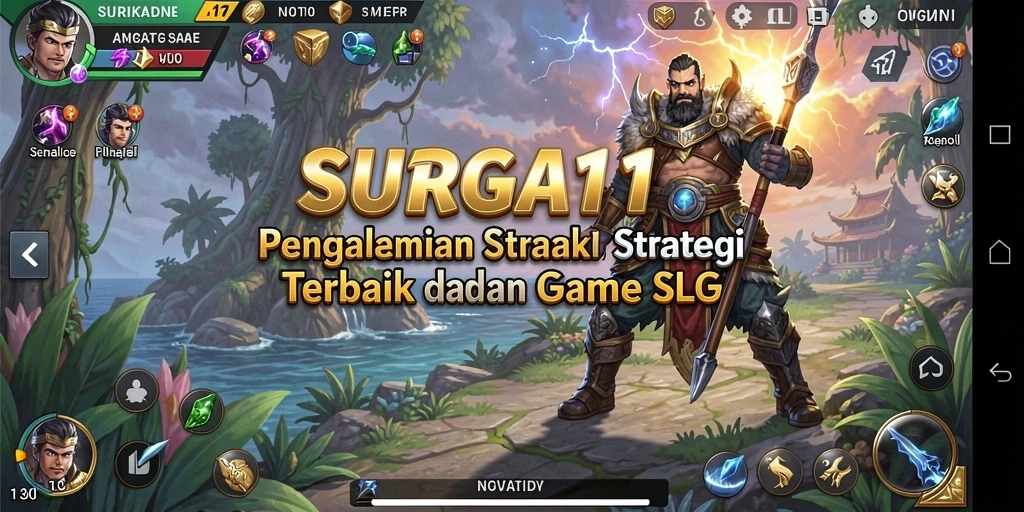Menampilkan perang strategis yang intens dalam SURGA11.
