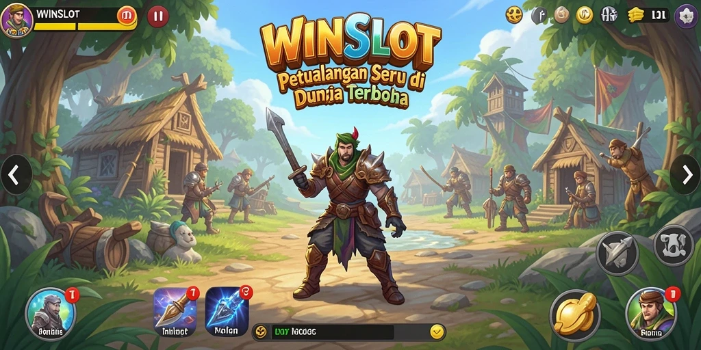 Tangkapan layar dari gameplay WINSLOT yang menakjubkan dalam dunia terbuka.