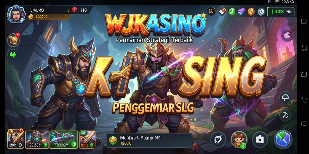 Tampilan gameplay menarik dari WJKASINO dengan elemen SLG yang mendebarkan.